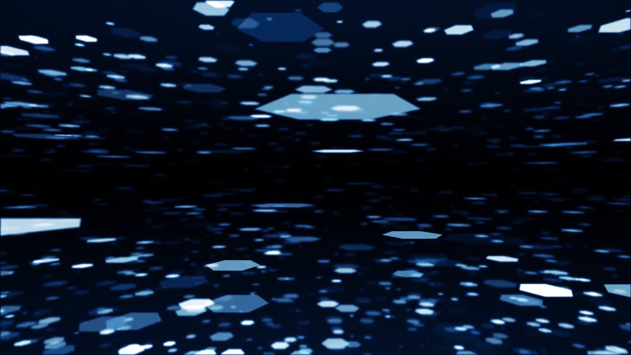 스 입자 의료 격자 육각형 패턴 기술 배경 루프