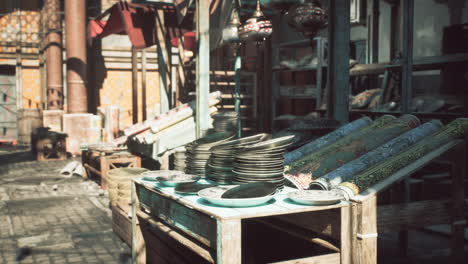 a street market in the middle east