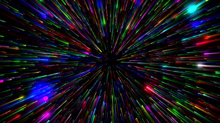 VJ Glowing Particles