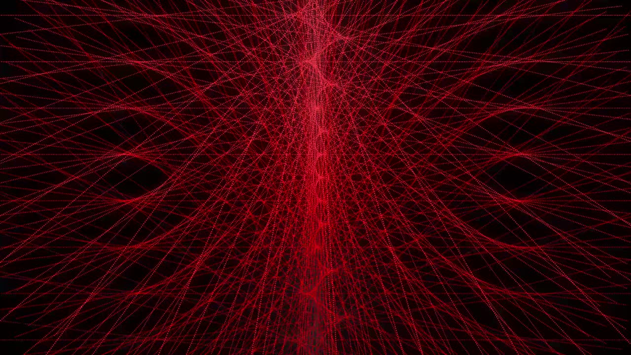 cambio de color del arco iris animación de patrón de forma de punto