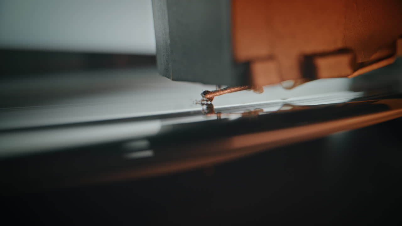 Record Player Needle on Vinyl