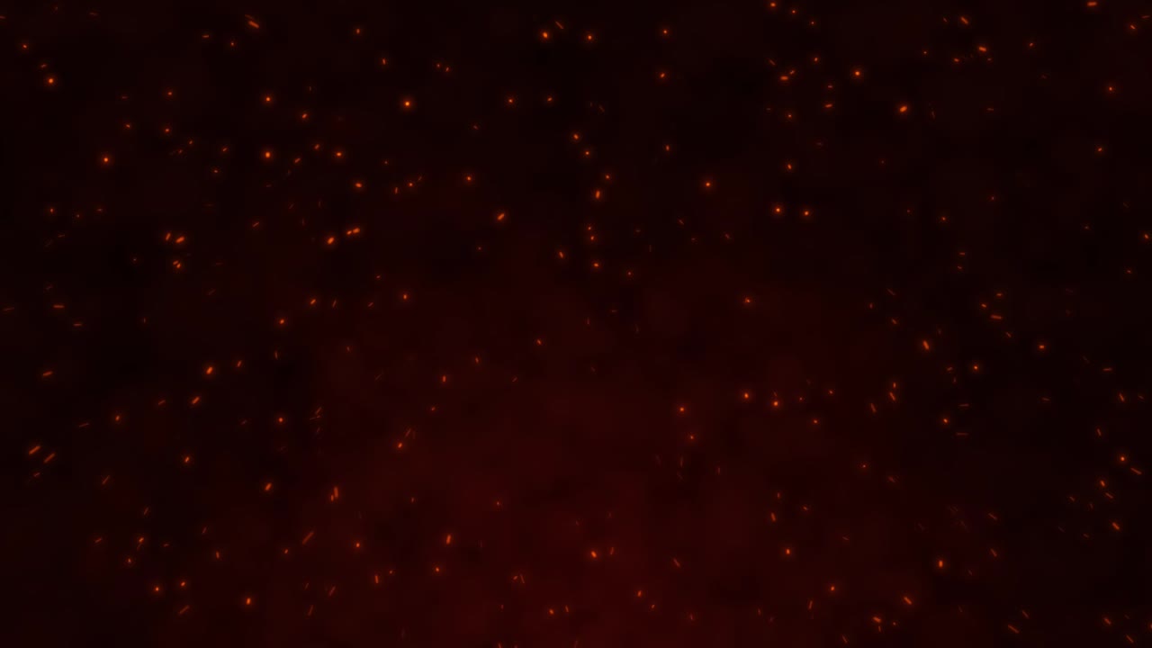 4k fire embers fire particles sparks over black background fire flames particles swirls in the air