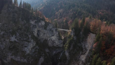 Neuschwanstein-Marienbrucke-Bridge---Waterfall-|-4K-|-DJI-MAVIC-2-PRO-D-LOG---Perfect-for-colour-grading