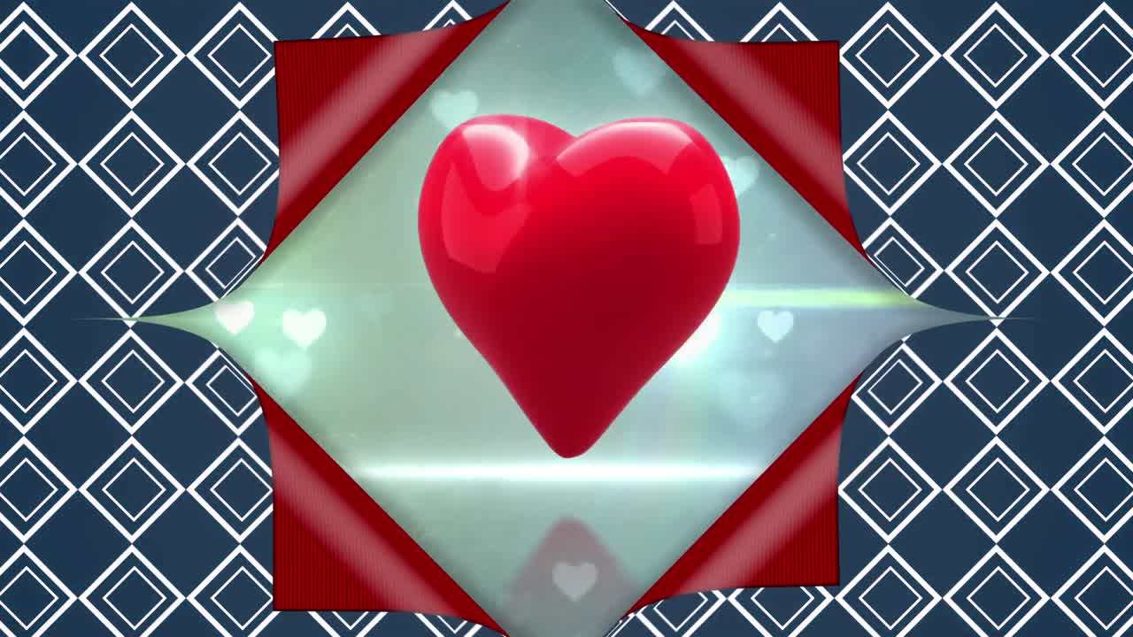 анимация голубых обоев