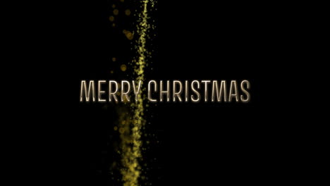 Animation-of-merry-christmas-text-and-light-trail-on-black-background