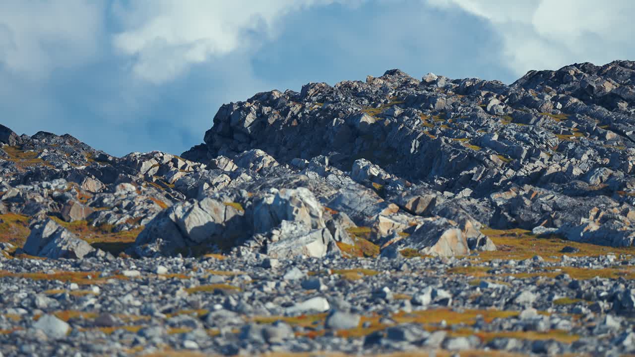 노르웨이 산맥의 황량하고 황량한 풍경