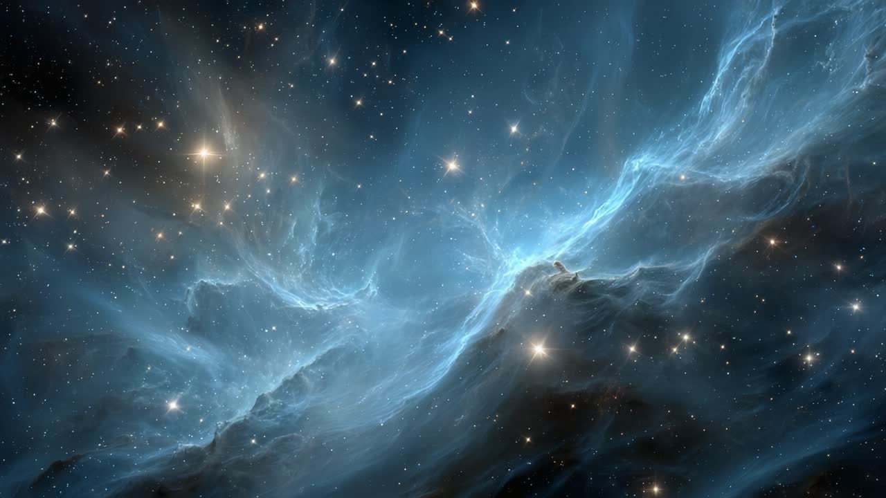 A mesmerizing cosmic spectacle showcasing the beauty of deep space, filled with brilliant stars and ethereal nebulae, inviting viewers to explore the vast universe beyond our reach