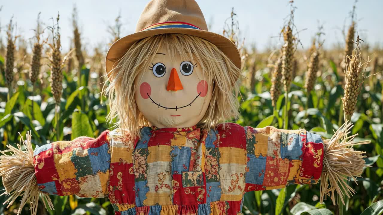 Scarecrow in a Cornfield