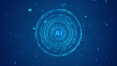 technology ai brain cpu working artificial intelligence processor data computer cpu chip processor