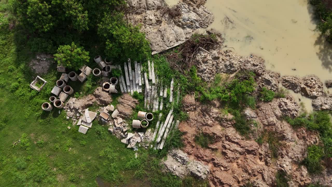 Construction Site with Drainage Issues