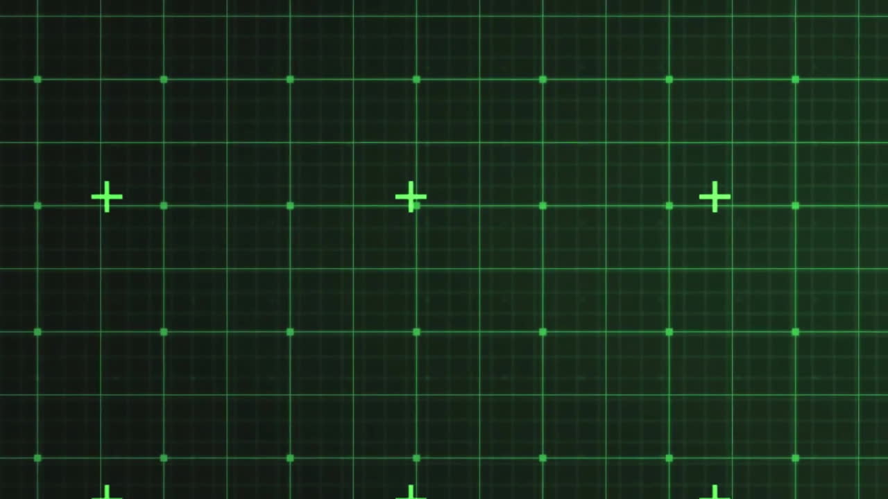 검은색 배경에 연결 네트워크의 애니메이션