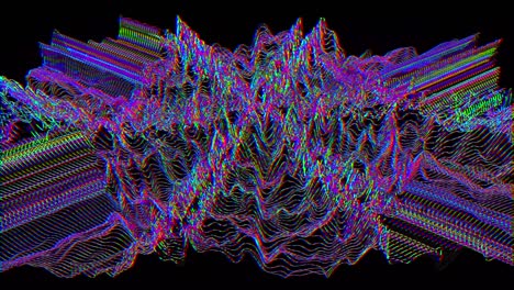 patrón abstracto fugas de luz fondo holográfico