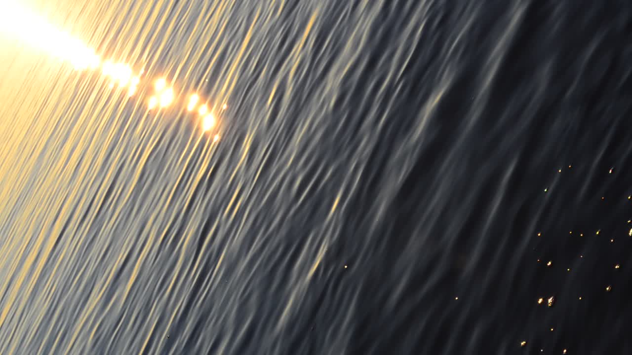 Sea landscape. Shooting at an angle