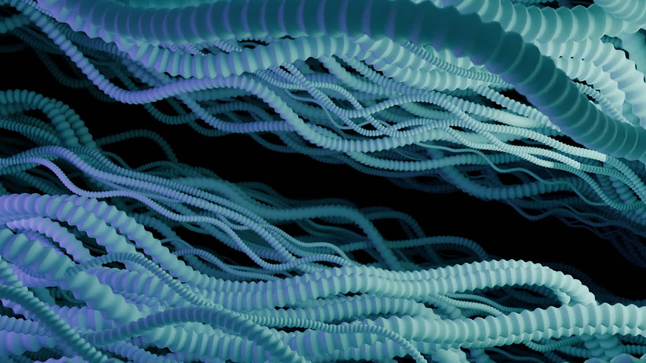 Abstract Blue Organic Texture