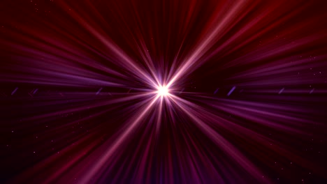 fondo abstracto con luz brillante en el centro. bucle sin costuras