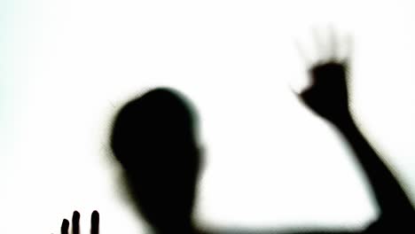 mysterious shadow figure