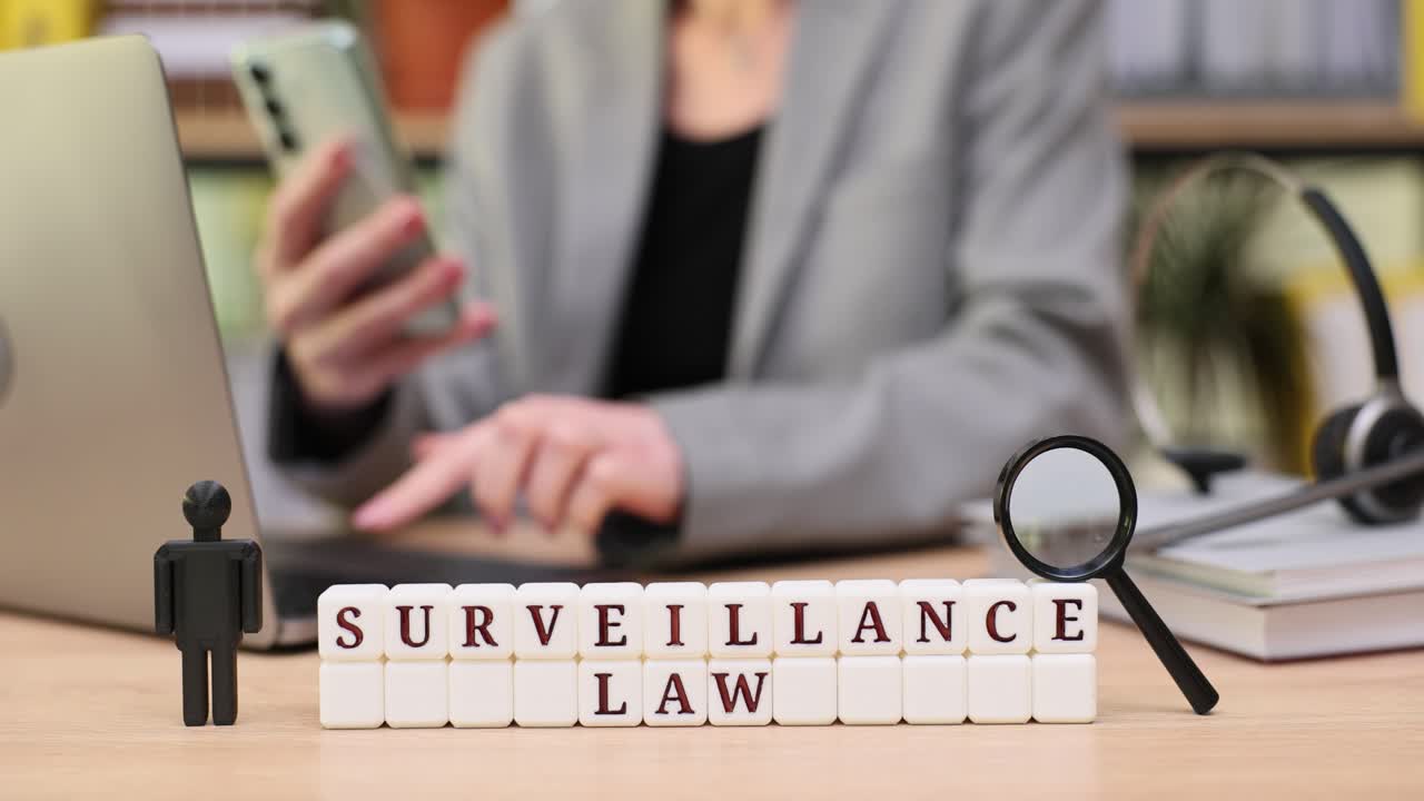 Surveillance Law Concept