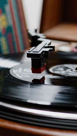 reproductor de discos de época