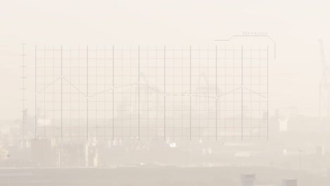 Animation-of-data-processing-over-foggy-cityscape