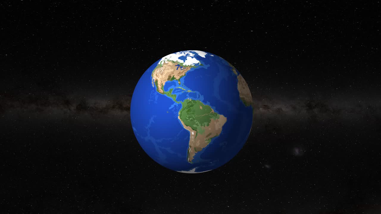 la tierra se acerca a la región del medio oriente