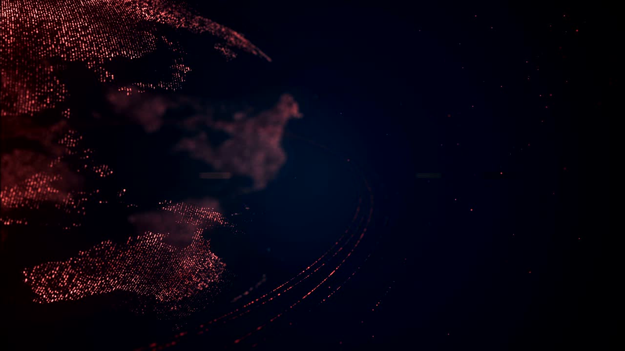 4K Earth Technology Background (Loopable)