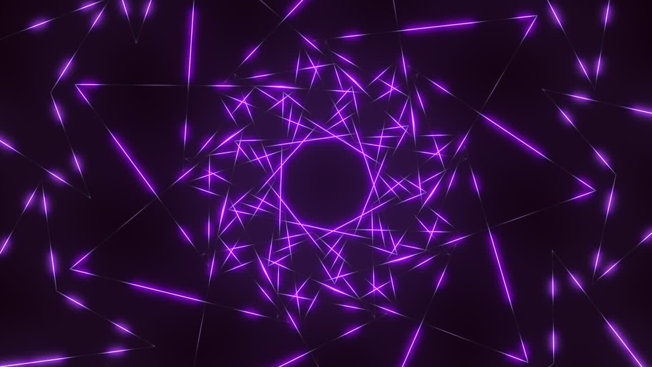 A captivating and futuristic design of glowing purple lines arranged in a circular pattern, creating a visually intriguing and innovative aesthetic