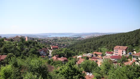 Dorf-Und-Bosporus-Von-Beykoz-In-Istanbul