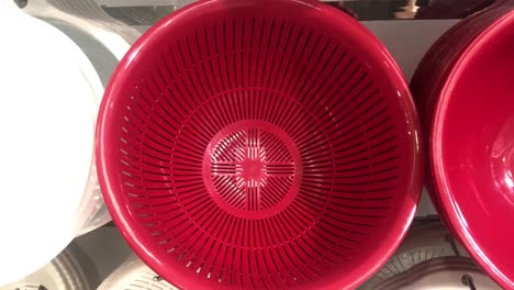 plastic vegetable washing tub for sale in super