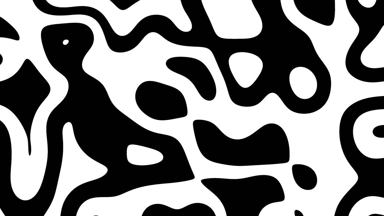 추상 흑백 패턴