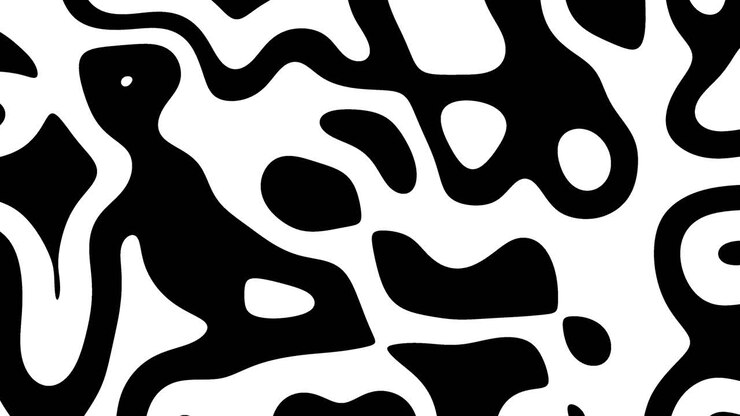 Abstract Black and White Pattern