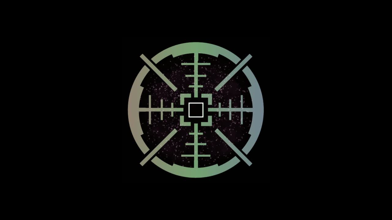 movimientos que deben complementarse con líneas rotativas redondas, fondo negro