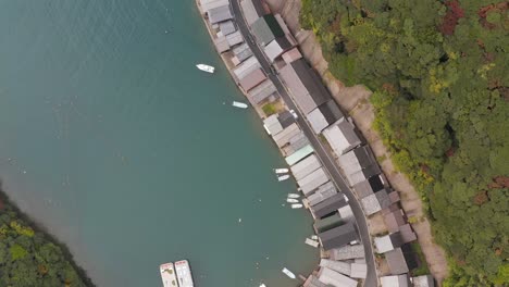 Funaya-Fisherman-Houses-in-Ine,-Kyoto