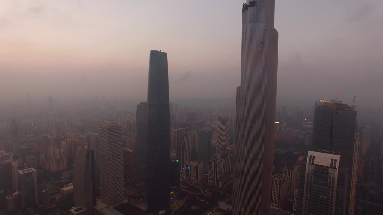 paisaje de la ciudad de guangzhou