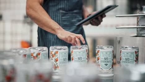 gin production line inspection