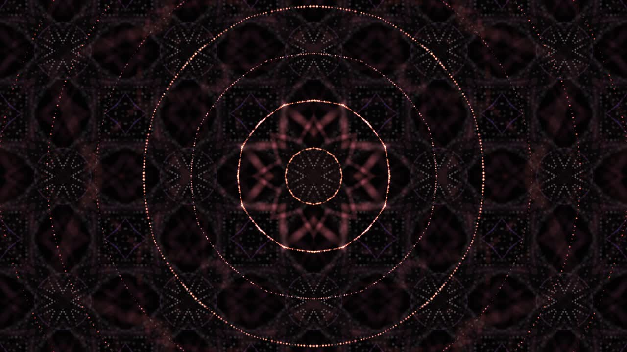 el fondo del bucle del caleidoscopio