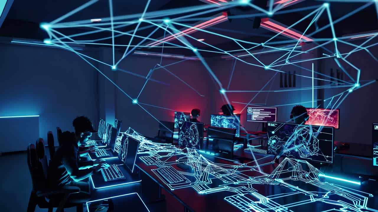 equipo de ciberseguridad en acción