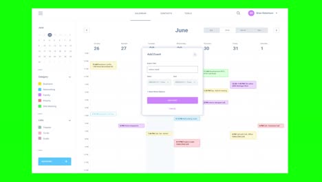 interfaz de diseño de sitio web o aplicación, sin cursor