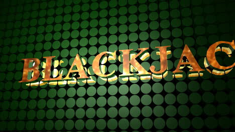 el signo de blackjack en el póquer.
