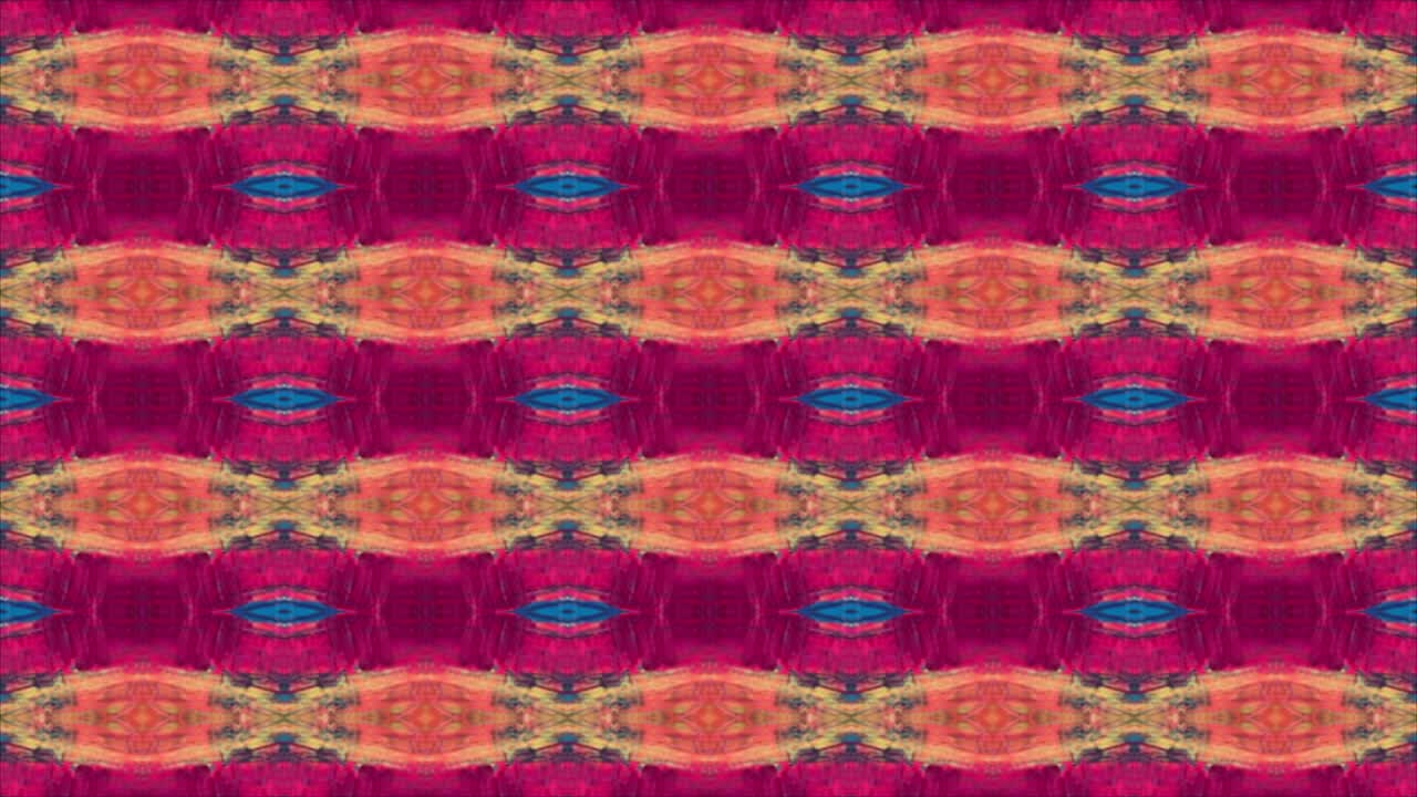 el fondo de movimiento del caleidoscopio abstracto, el fondo en bucle.