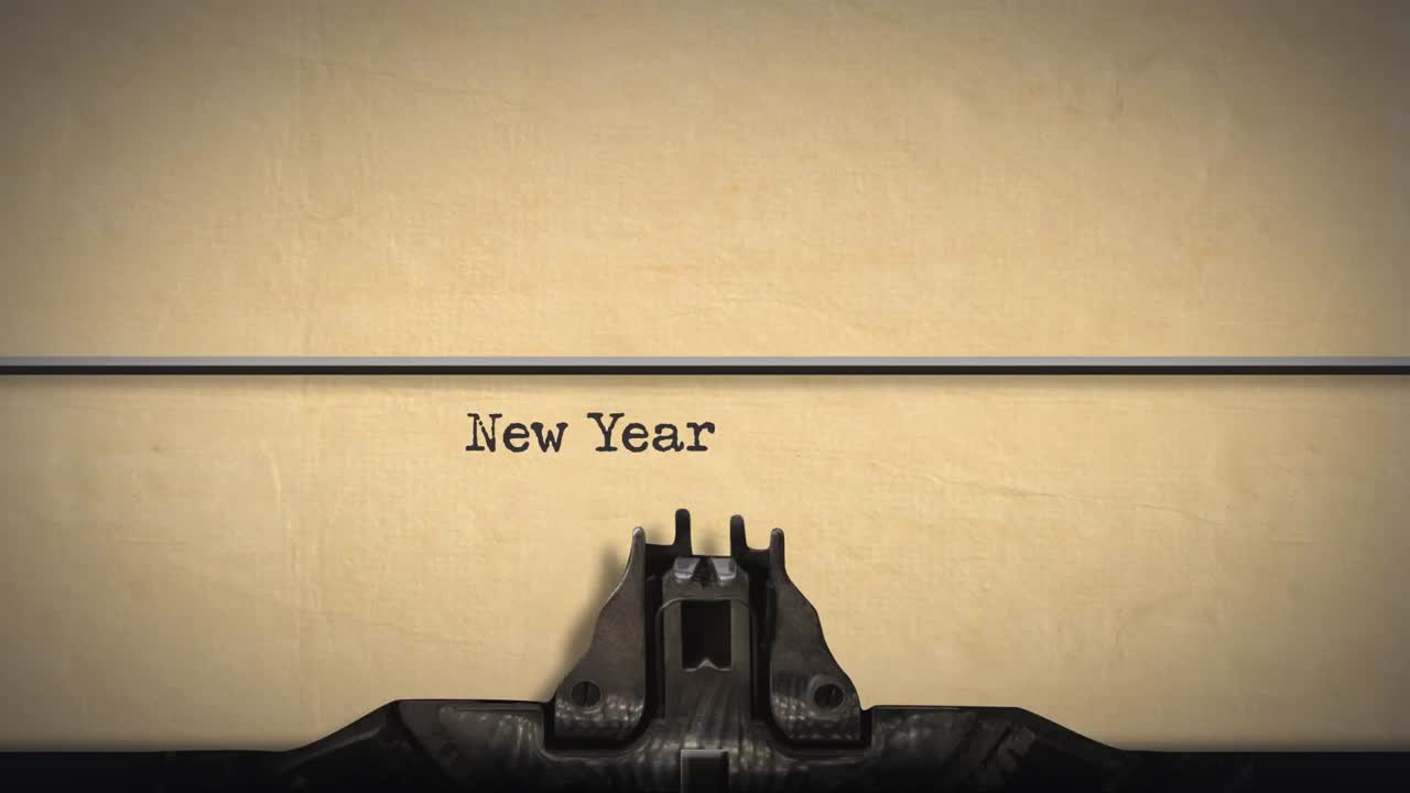 Writing with a typewriter