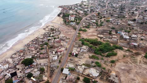 toubab dialao african coastal village in senegal