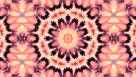 movimiento de fondo de kaleidoscopio abstractamente colorido