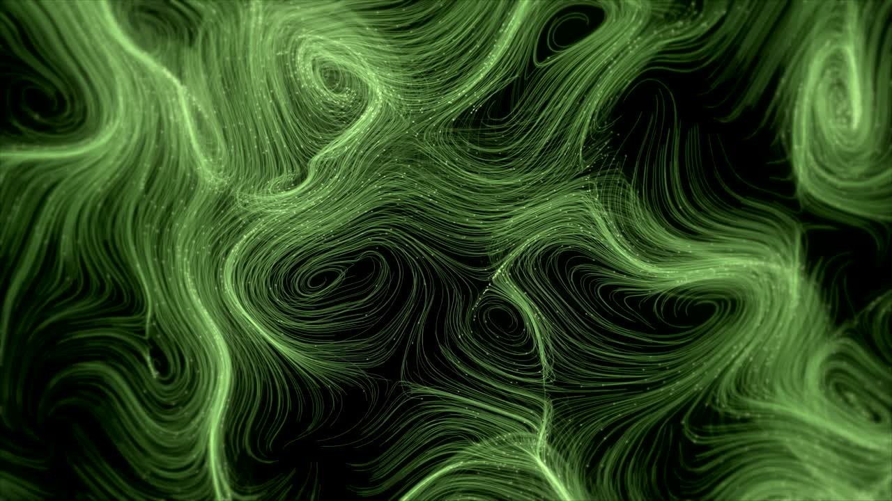 Scie astratte vorticose. Loop continuo.