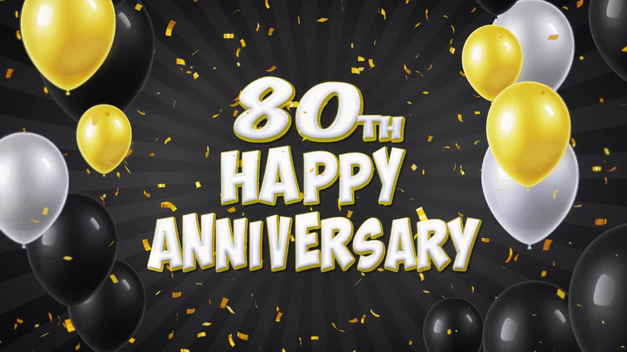 80th Happy Anniversary Celebration