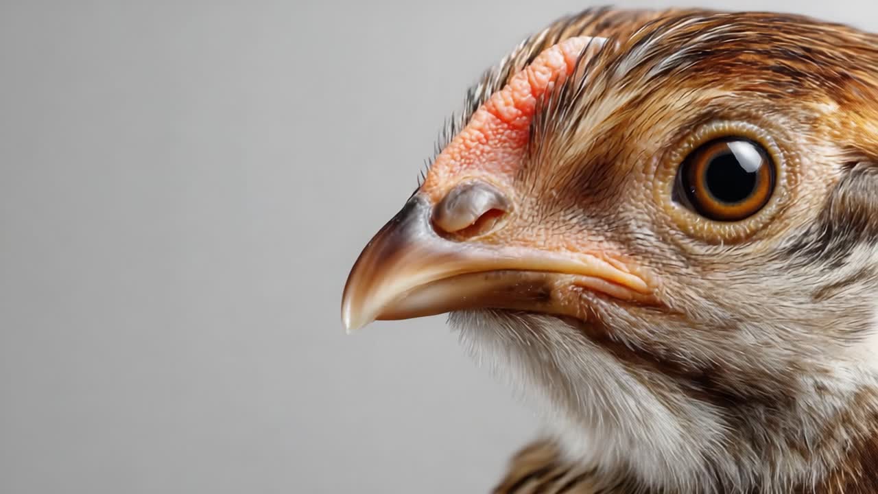 Una Comparación Detallada de Dos Especies de Aves Distintivas, Mostrando Características Únicas, Colores y Detalles de Sus Picos y Ojos Capturados en Impresionante Alta Resolución