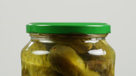 pickles in a jar