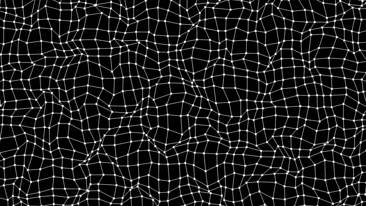 Abstract Geometric Mesh Pattern