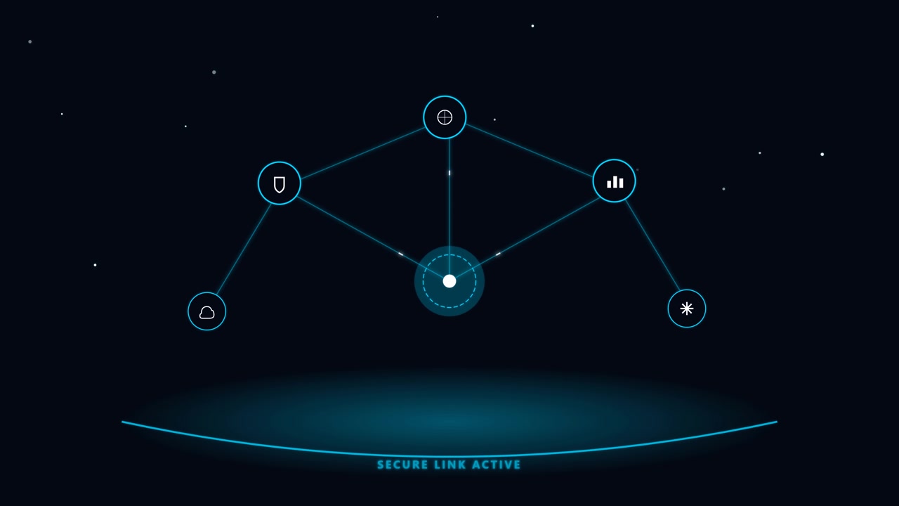 Digital Network Interface with Secure Link Active Status