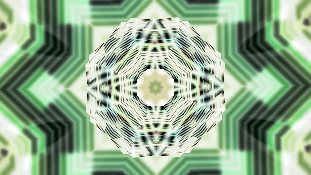 patrón de caleidoscopio geométrico abstracto