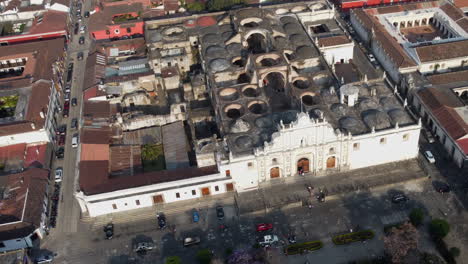 San-Jose-Cathedral-in-Antigua,-Guatemala-is-now-open-to-the-sky